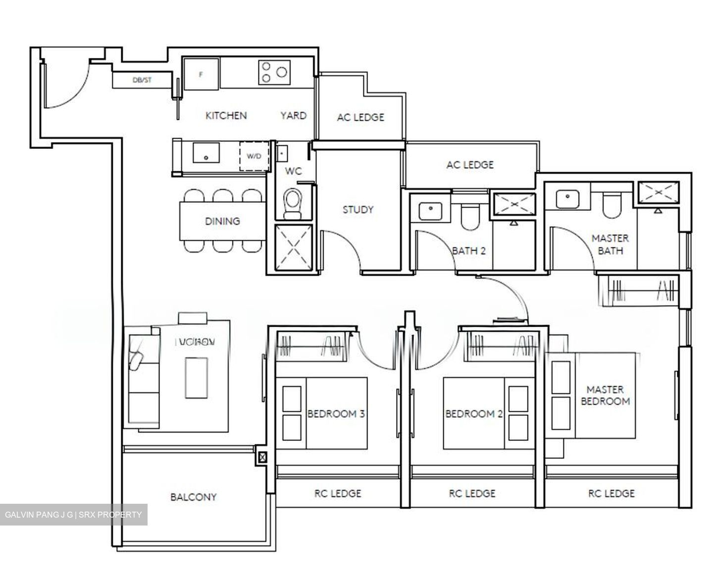 Amo Residence (D20), Apartment #579550801
